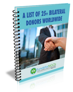 A list of 25+ Bilateral Donors Worldwide