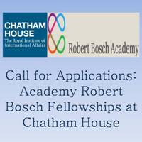 Robert Bosch Fellowships