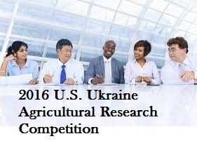 CRDF Global: Seeking Proposals for 2016 U.S.-Ukraine Agricultural Research Competition