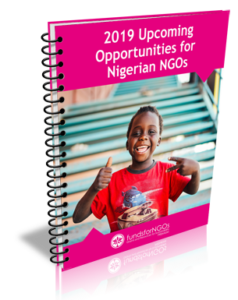 2019 Upcoming Opportunities for Nigerian NGOs