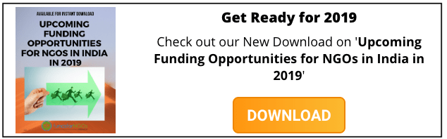 'Upcoming Funding Opportunities for NGOs in India in 2019'