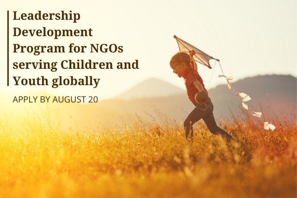 Global Call for Organizations Serving Children and Youth (in Education, Health and Wellbeing, Children’s Rights)