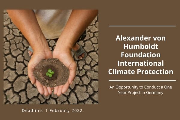 International Climate Protection: Global Call to conduct a Project in Germany for 12-24 months