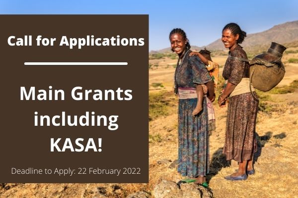 Call for Proposals: Main Grants and KASA in Africa