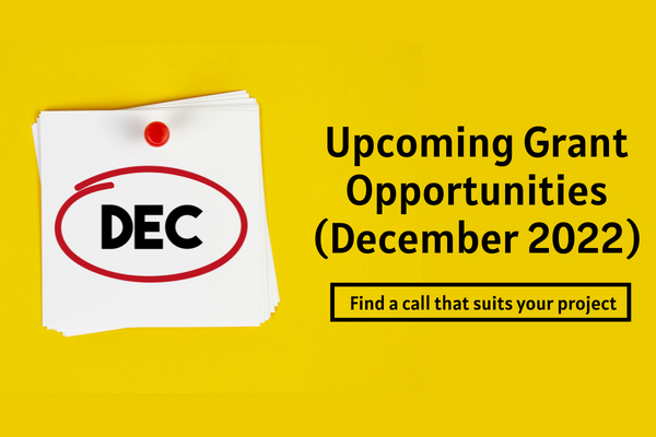Launching Soon in December 2022! Top Pick of Upcoming Grant Opportunities for NGOs