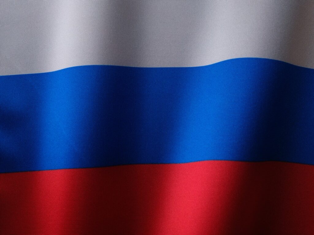 Photo Russian flag