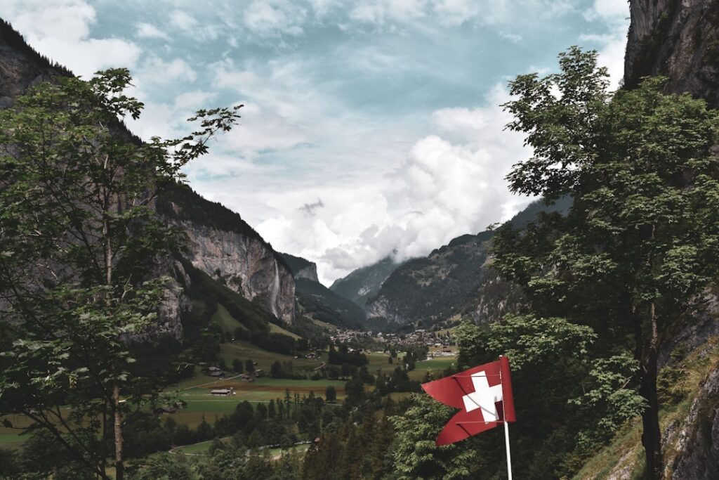 Photo Swiss flag