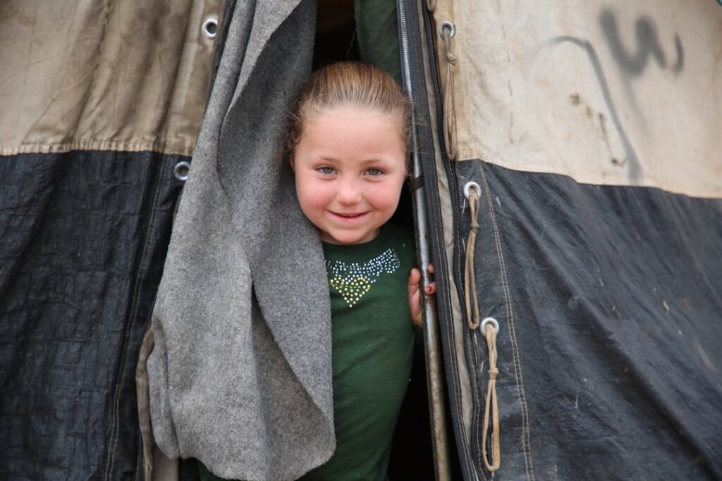 Photo Refugee camp