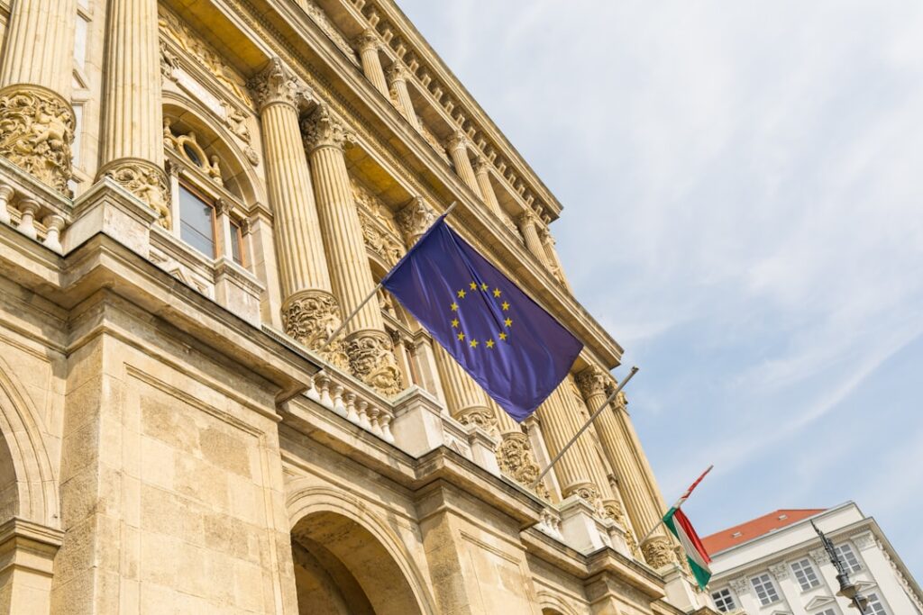 Photo EU flag