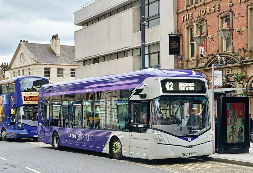 Photo Electric buses