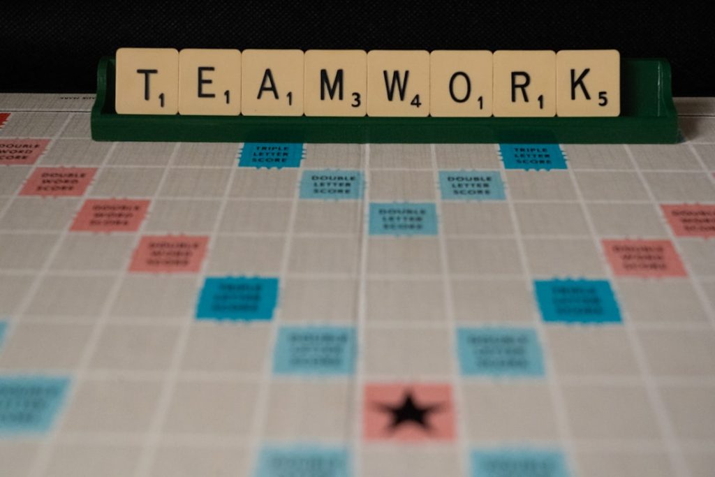 Photo Teamwork synergy