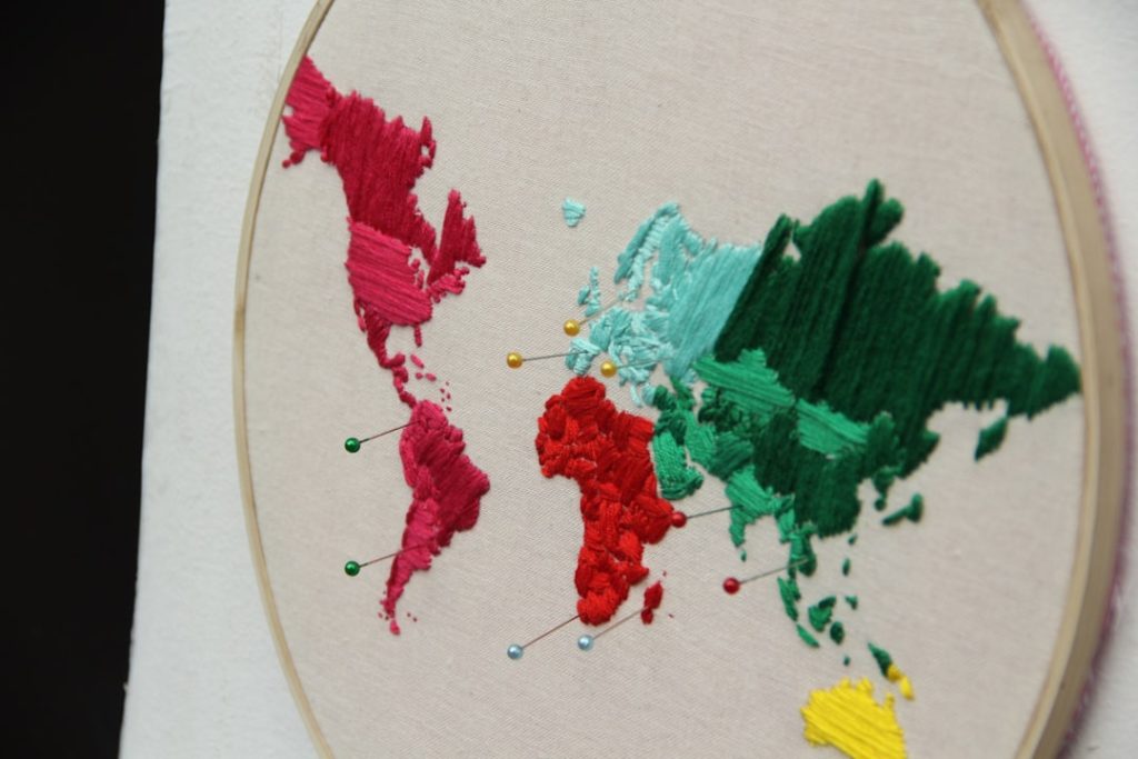Photo Global map