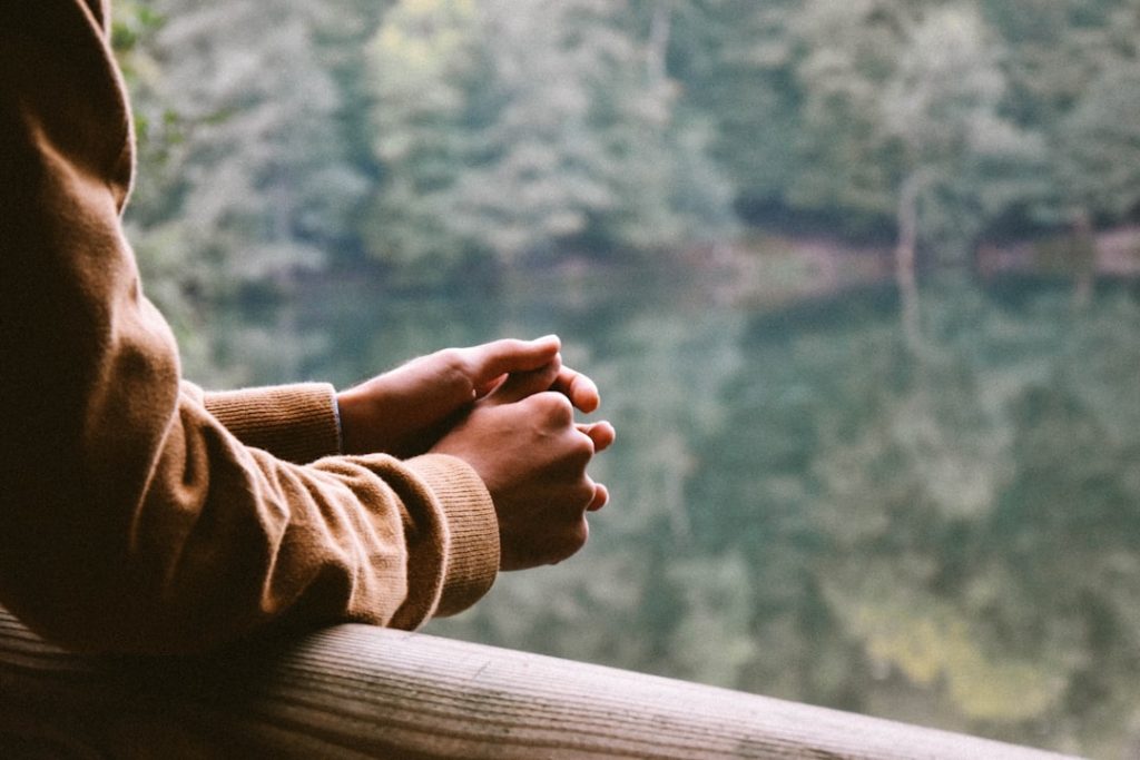 Photo Praying hands