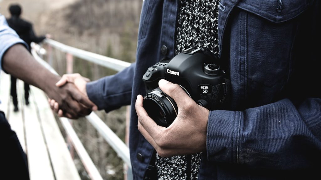 Photo Collaborative handshake