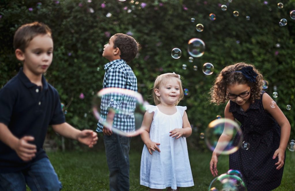 Photo Children playing