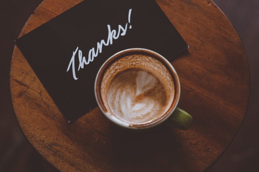 Photo Thank-you card