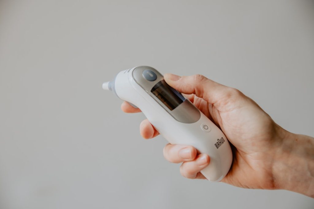 Photo Donor thermometer