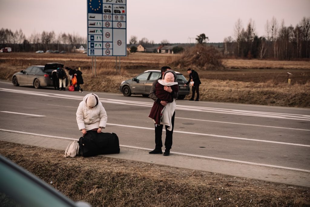 Photo Refugee camp